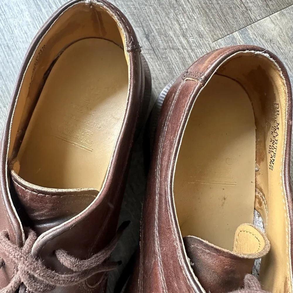 90's Vintage Dr. Martens 8639 Platform Size 7‎ Made In England Y2K Rare Chunky